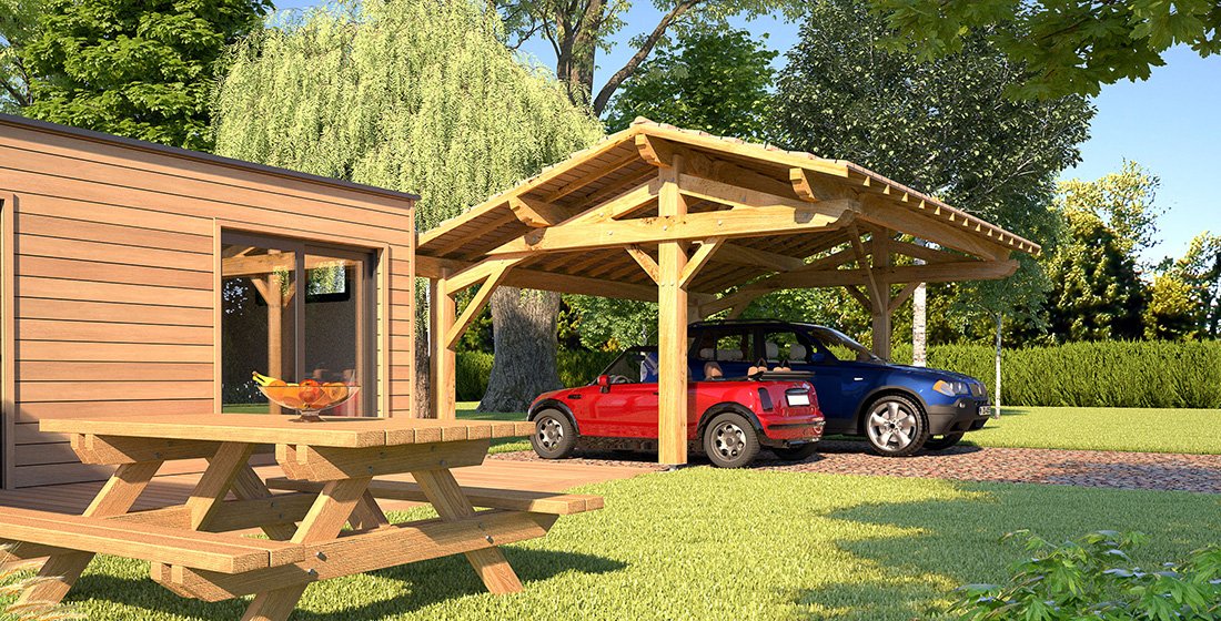 Tout savoir sur les avantages du garage bois en kit